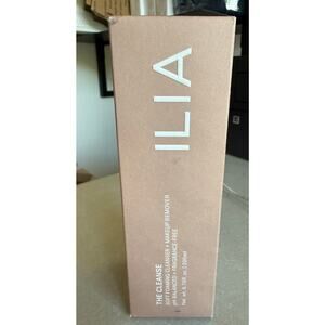 New in box Ilia The Cleanse Soft Foaming Cleanser and Makeup Remover  6.76 fl oz